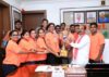 रायपुर : उप मुख्यमंत्री श्री अरुण साव से फेडरेशन कप मिक्स्ड नेटबॉल चैंपियनशिप में रजत पदक जीतने वाले खिलाड़ियों ने की मुलाकात
